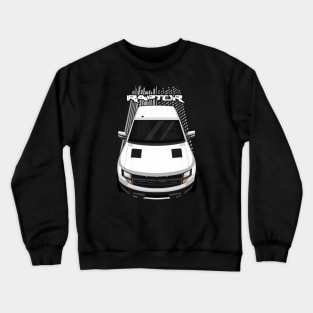 Ford F150 SVT Raptor 2010-2014 - White Crewneck Sweatshirt